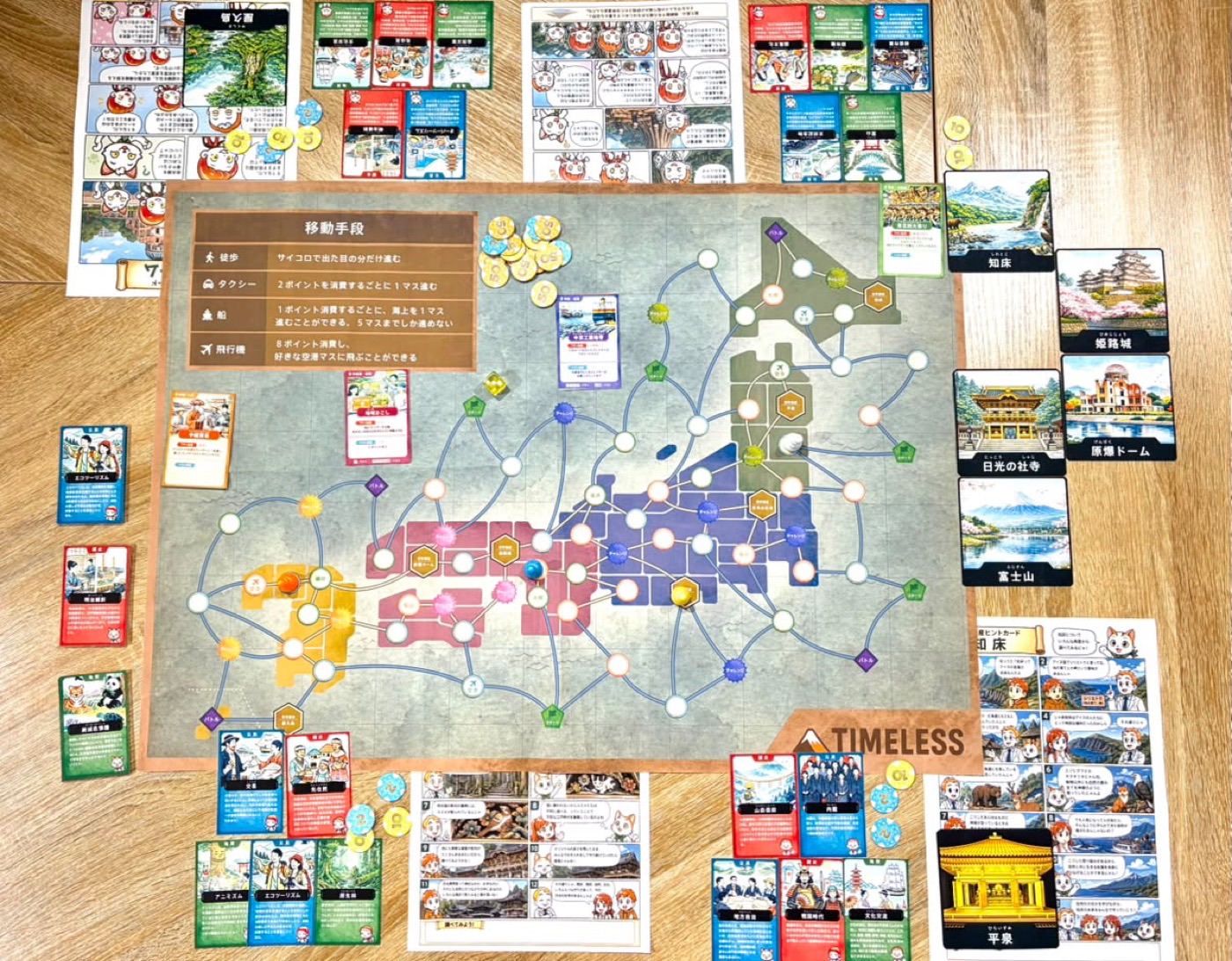 よいしょ金沢当日の様子｜日本地図ボードゲームTIMELESSを使ったワーク風景